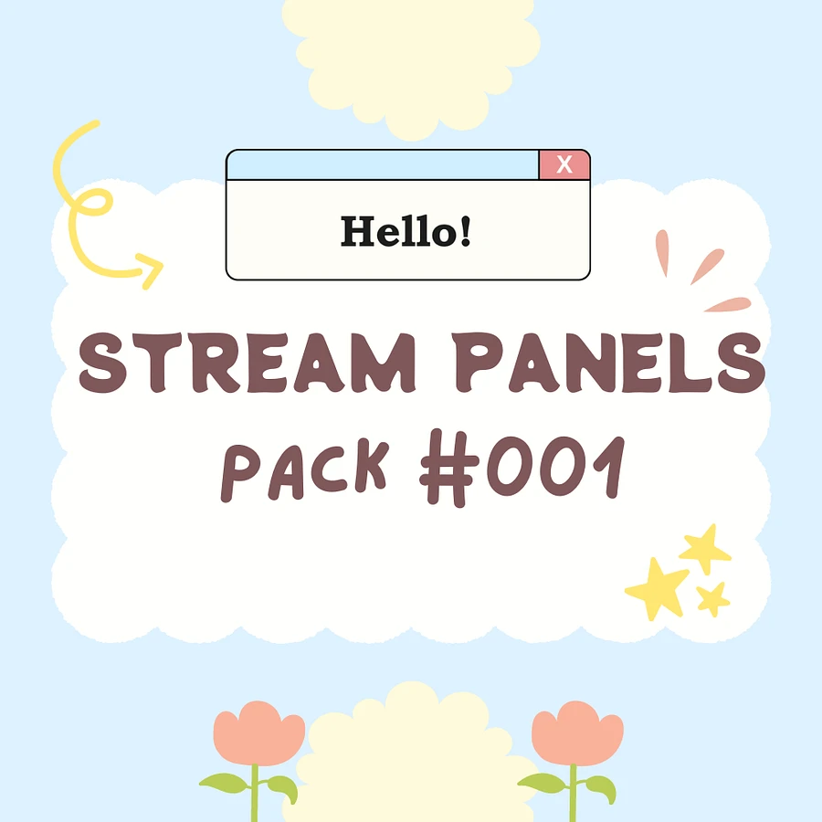 Youtube / Twitch Stream Panels #001 product image (1)