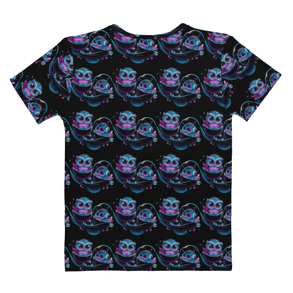 Kawaii Owls All Over Print T-shirt product image (9)
