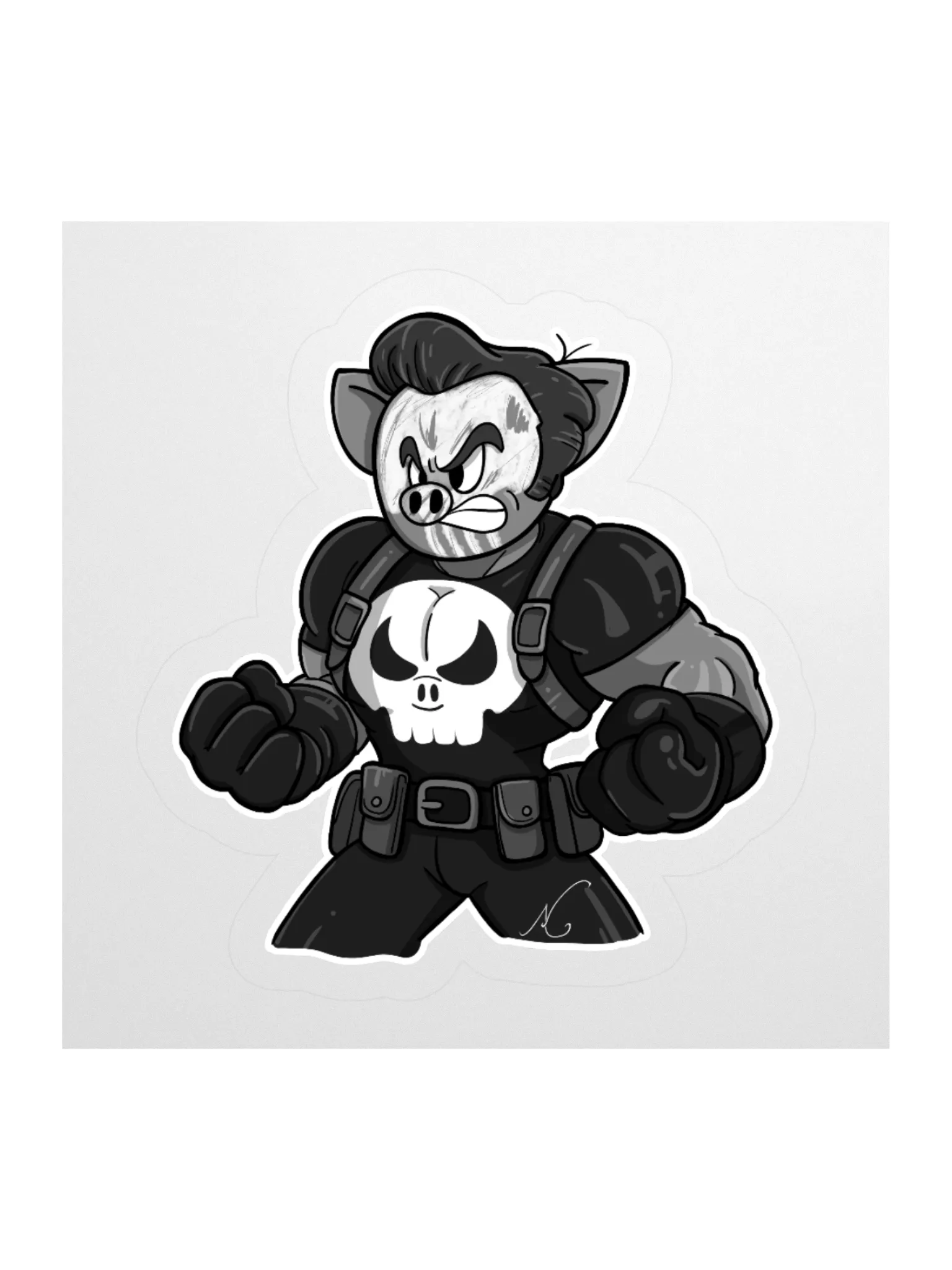 The Porkisher Sticker product image (2)