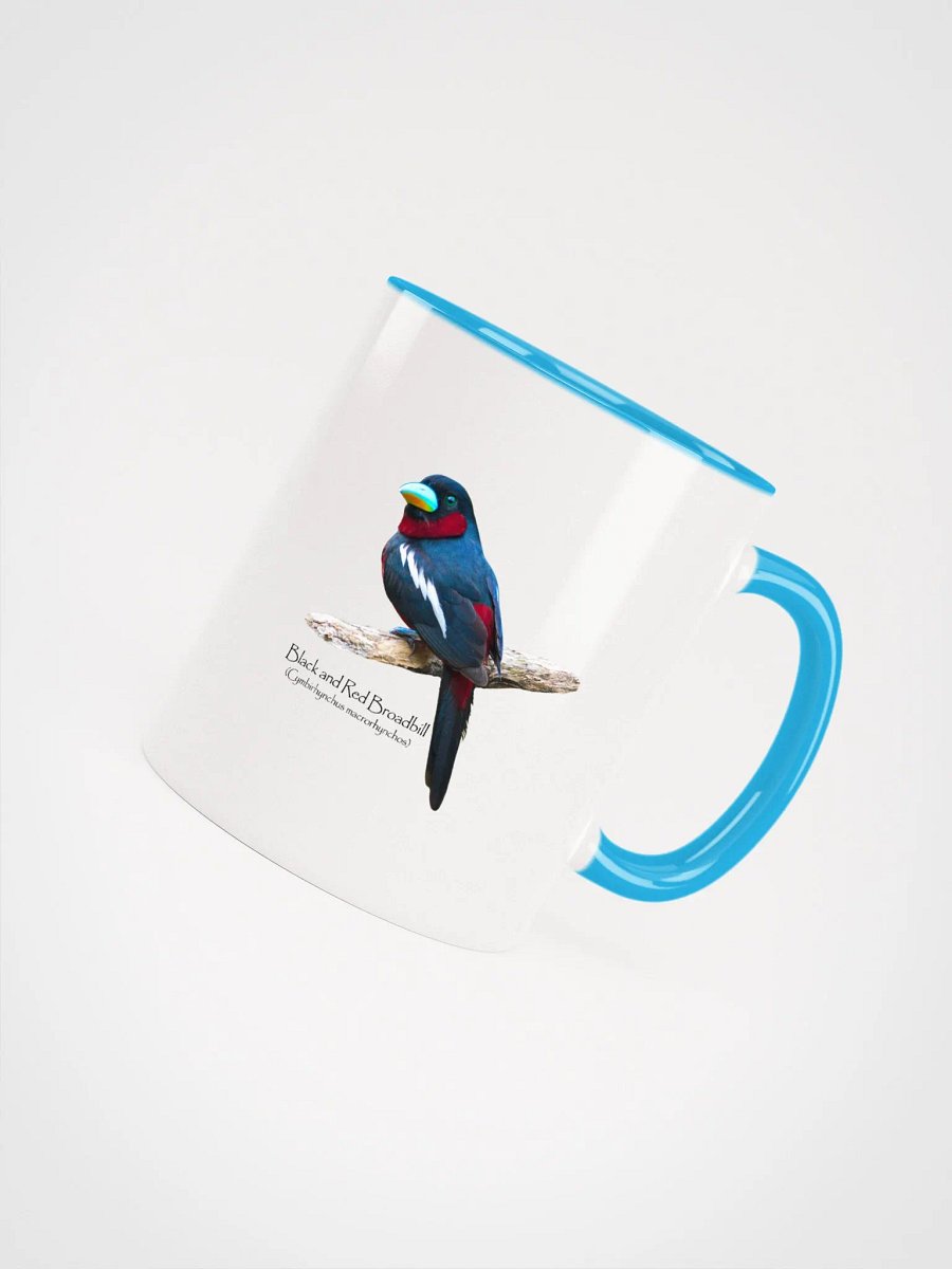 Black and Red Broadbill mug product image (38)