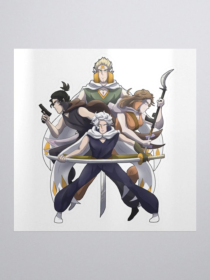 Warriors of Ida - Kisscut Sticker product image (1)