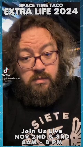 EXTRA LIFE GAME DAY IS IN 3 DAYS!
Come join us LIVE this Saturday & Sunday at 8AM!
Remember you can Donate & Share ANYTIME! (...