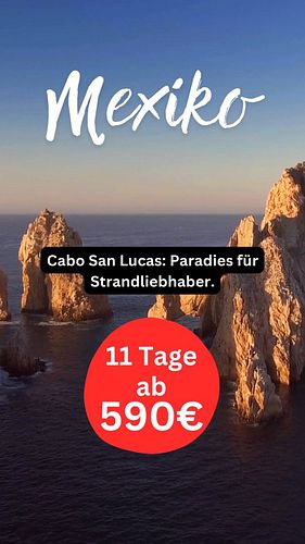 Baja California Sur erleben: Mietwagentour ab/bis La Paz – 11 Tage ab 590 €!
zum angebot
https://tidd.ly/3BvcVWy
.

.
#BajaCa...