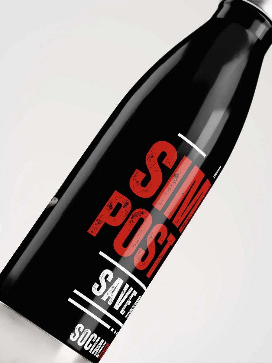 Social FD Stainless Steel Water Bottle product image (5)