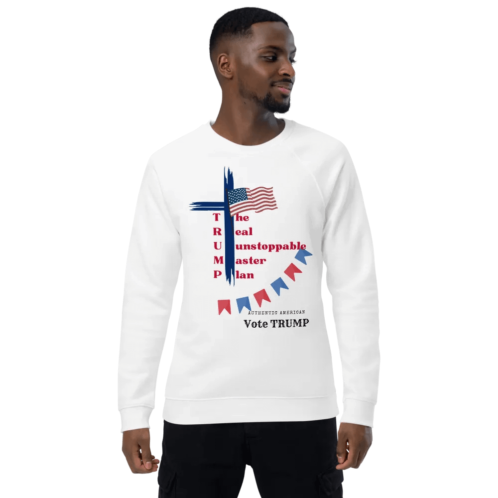 Trump Masterplan Organic Strategy Sweatshirt product image (1)