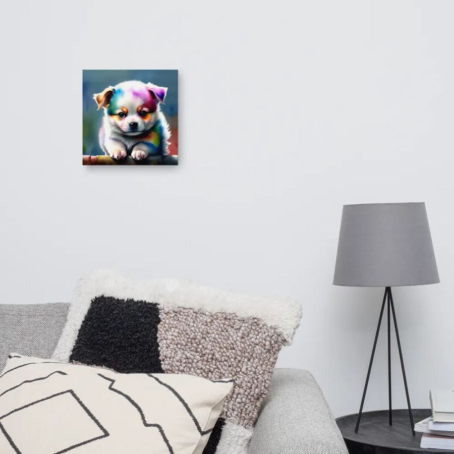 Cute Dog Digital Painting - v20 product image (10)