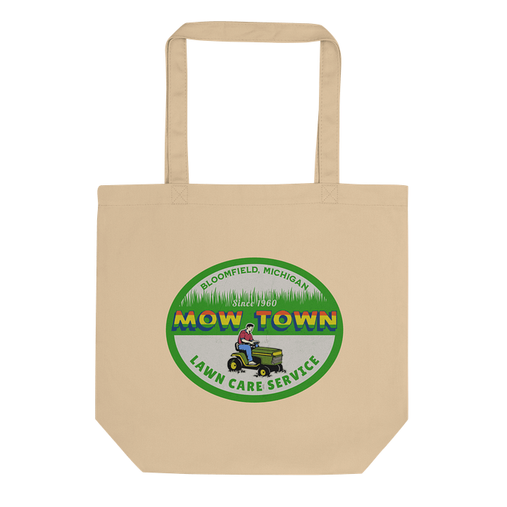 Mow Town Canvas Tote product image (1)