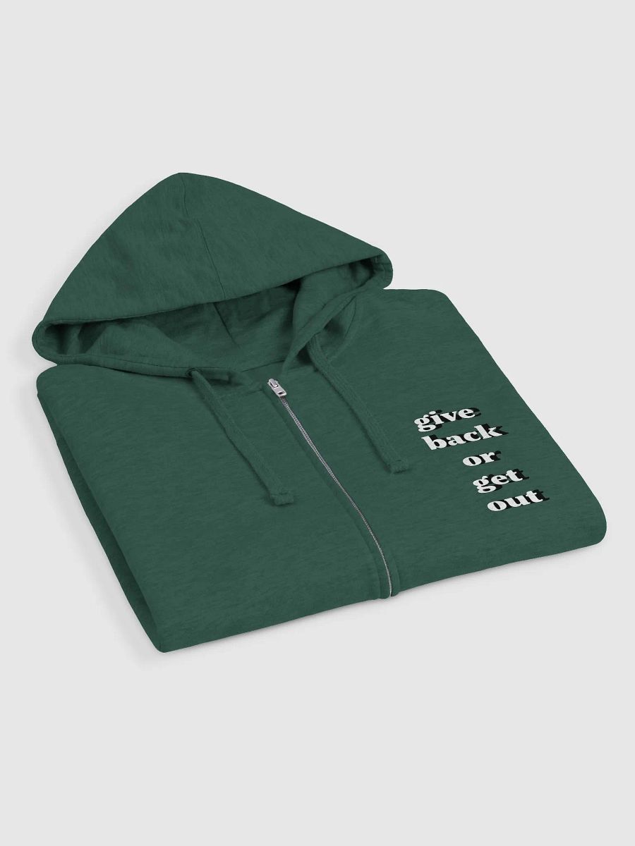 Walking Gardens zip hoodie 2 product image (3)