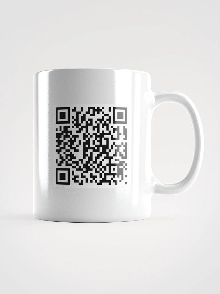 White coffee mug product image (2)