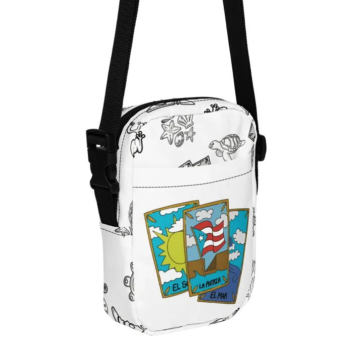 Borinken Tarot Crossbody Bag - El Sol, El Mar, La Patria product image (1)