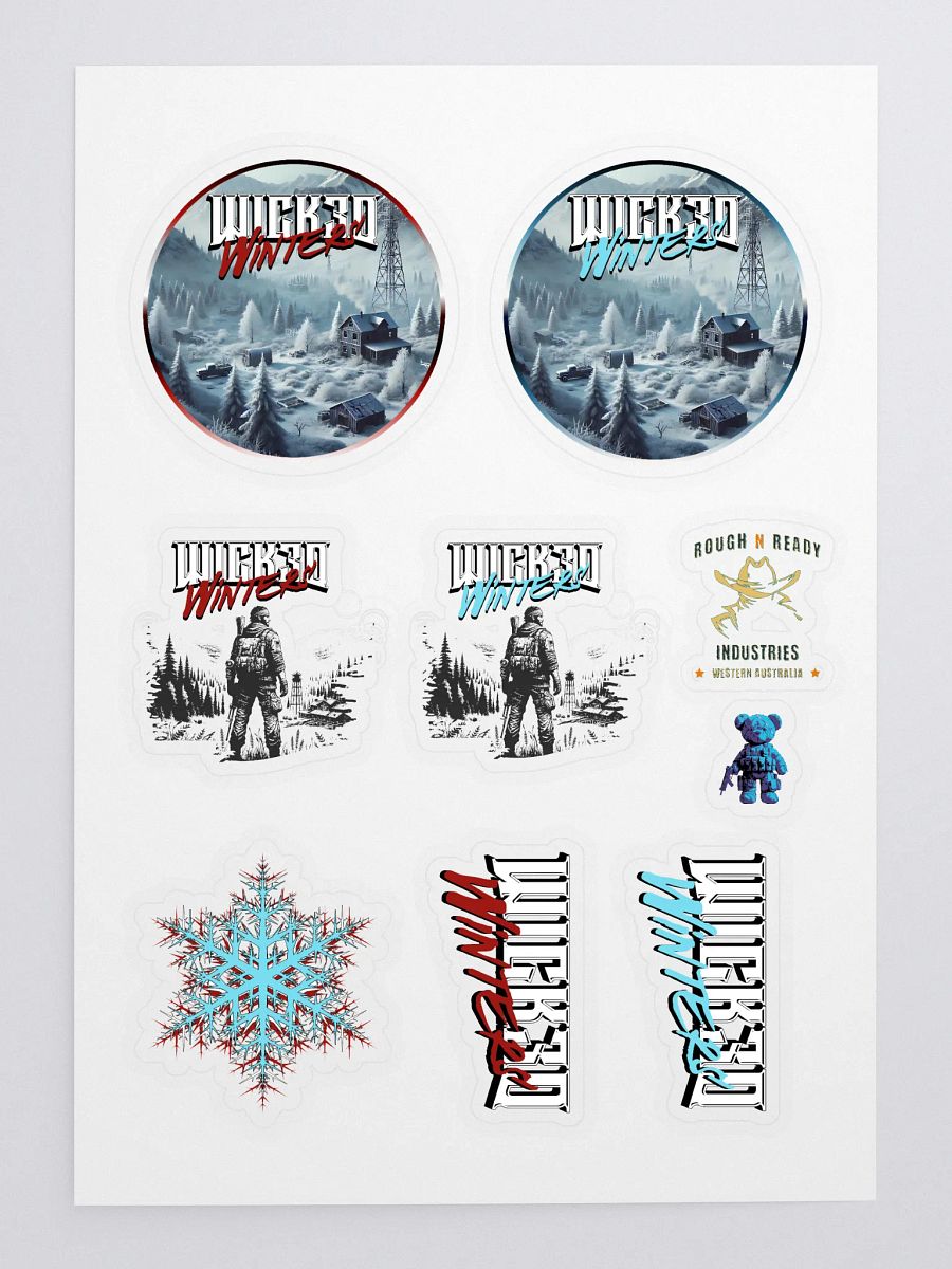 Wick3d Winter Wonderland Sticker Sheet product image (3)