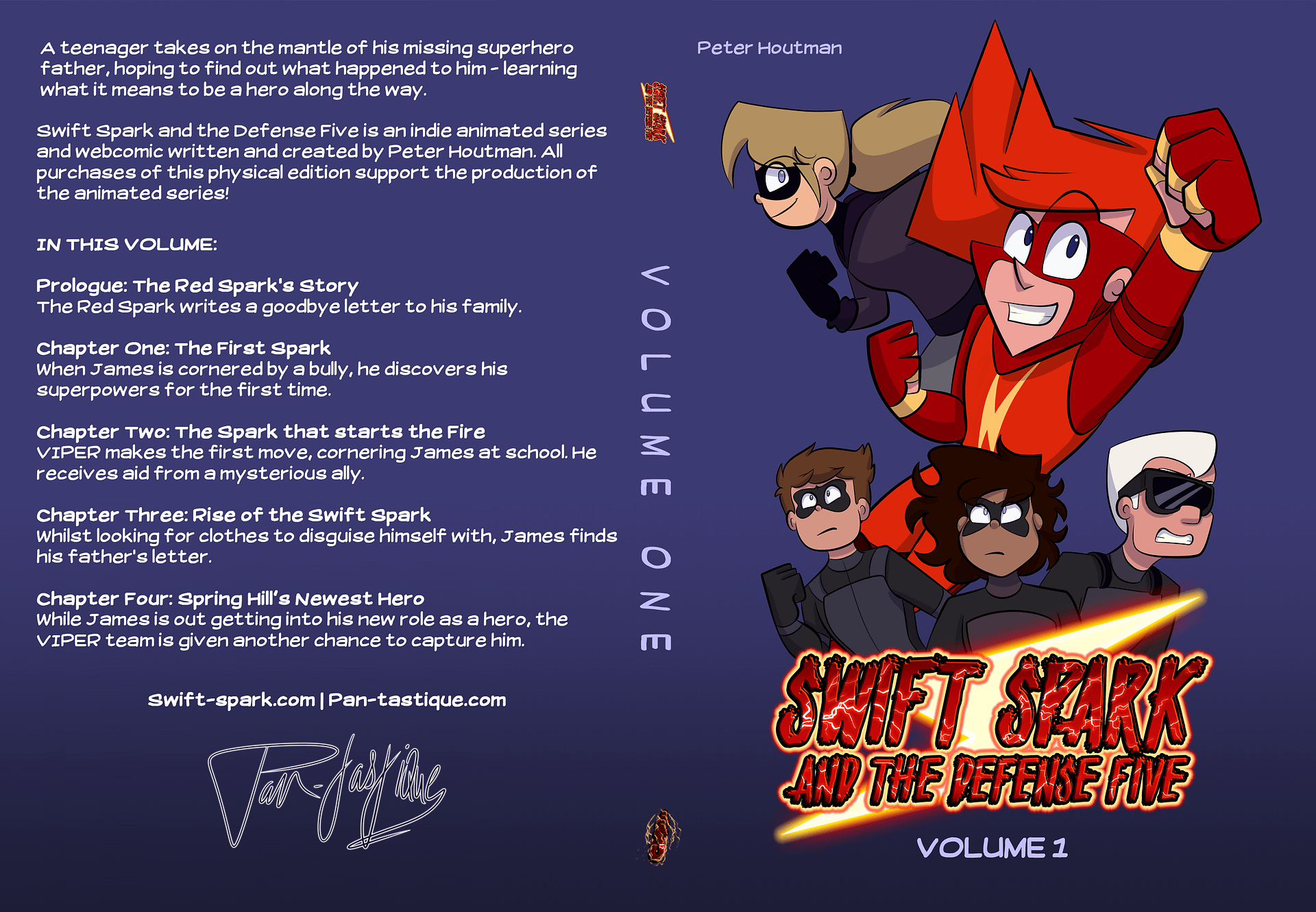 Swift Spark and the Defense Five: Volume One (Digital Edition) product image (2)