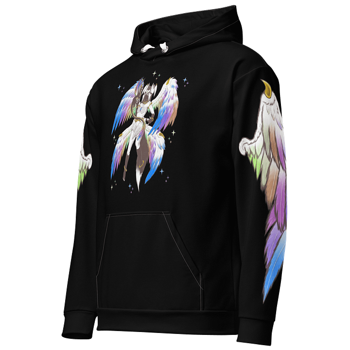 Rainbow Pride Angel Hoodie - Positions C product image (1)