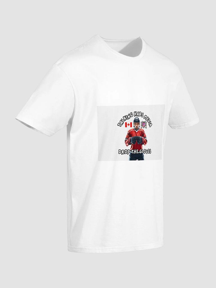 Talking Habs "Drop the Gloves" White Design T-Shirt product image (2)