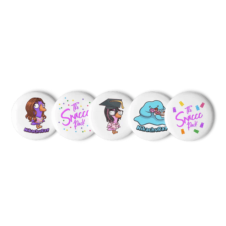 1-5 Merch Pins! product image (1)