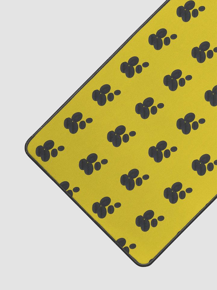 Yellow Coffee Coffee Coffee! Bean Desk Mat product image (1)