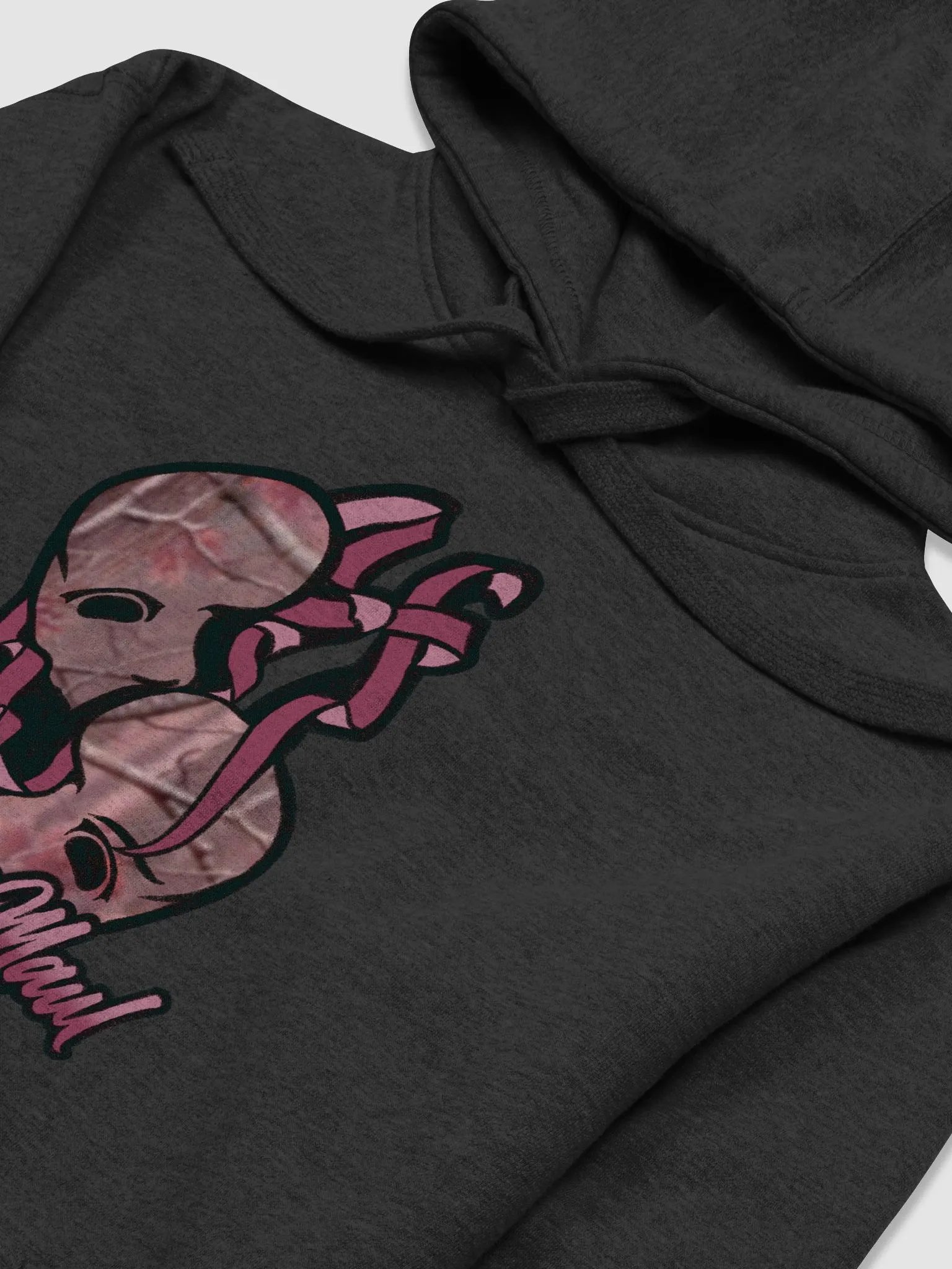Pink Woodland Camo Big Logo Premium Hoodie product image (25)