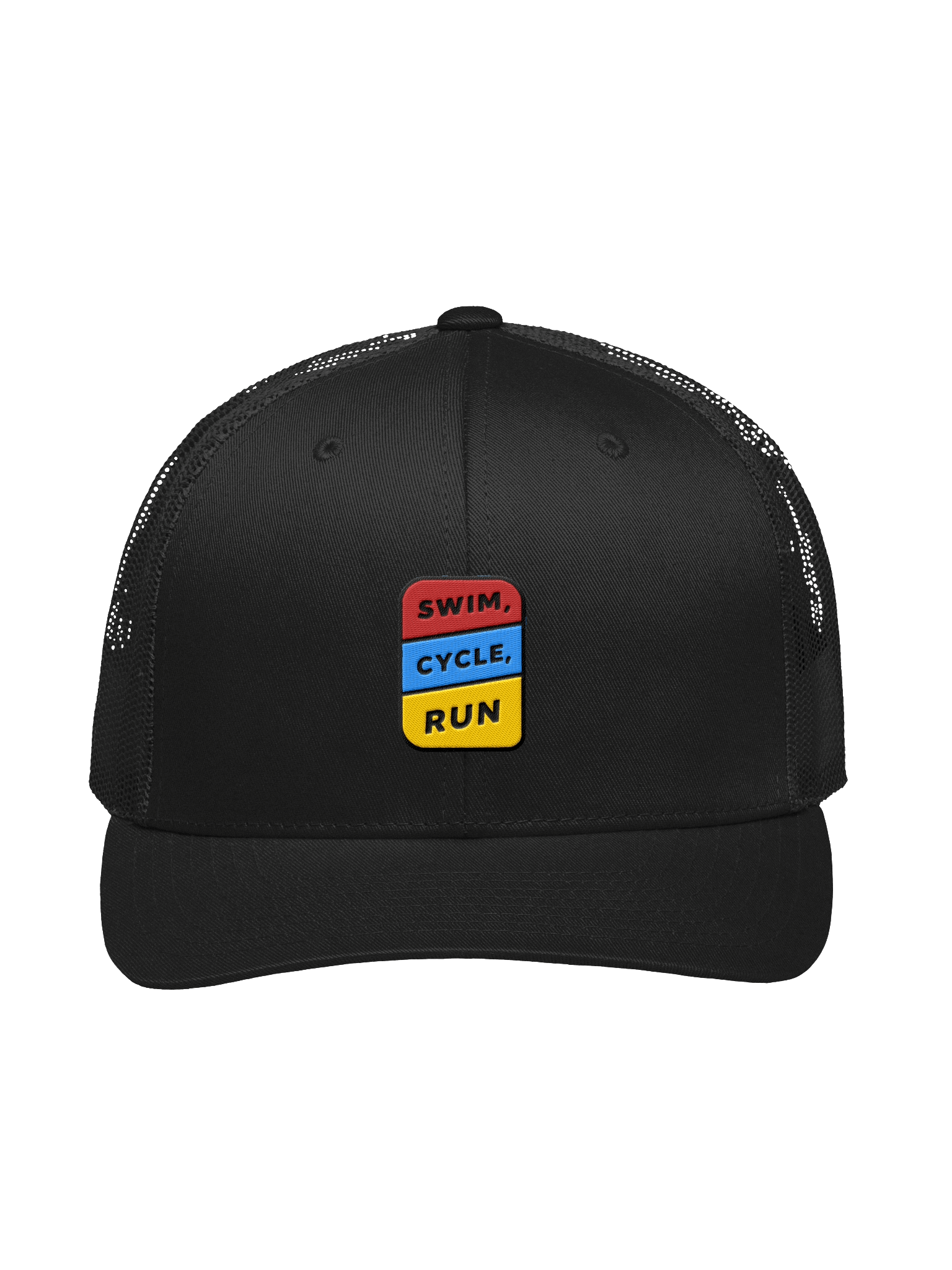 Swim, run, cycle stamp cap product image (3)