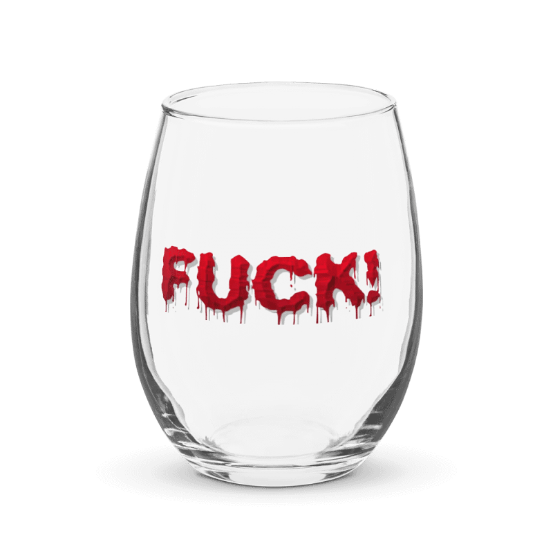Bad Lu Booze Or Any Drink Glass