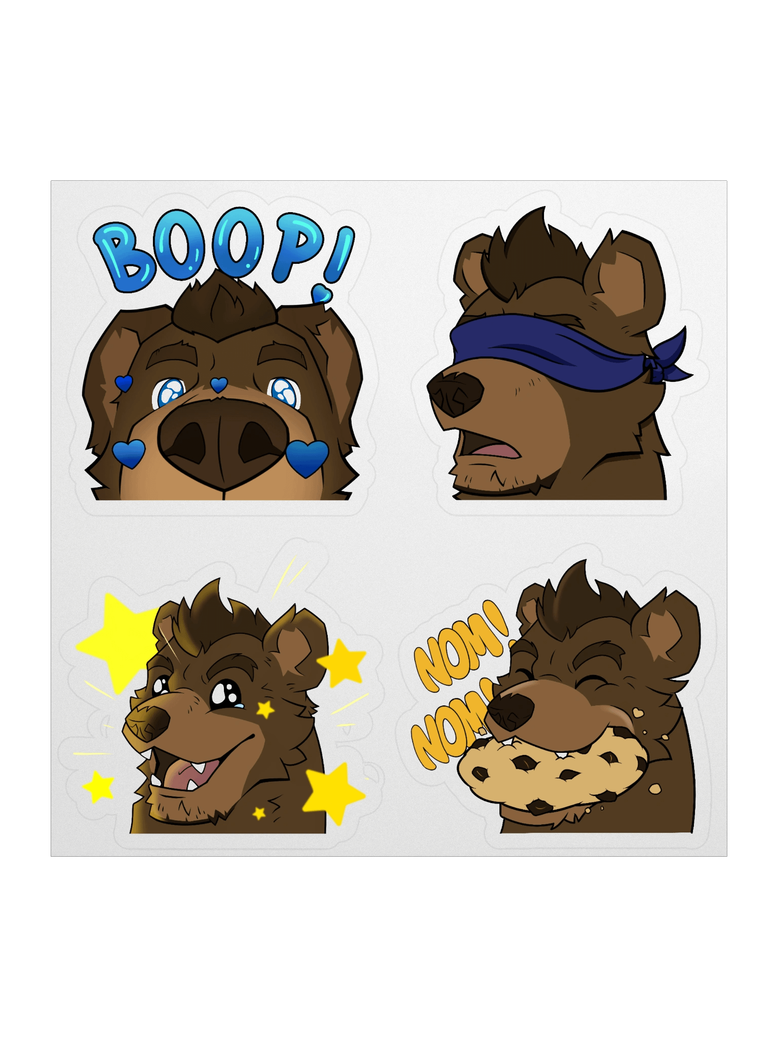 Ursonis Emotes - Sticker Pack 1 product image (1)