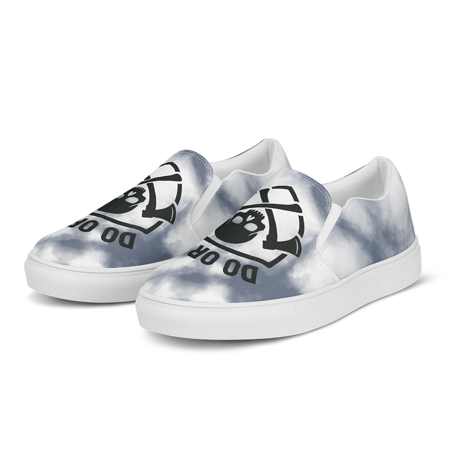 Skull & Axes Slip-On Canvas Shoes product image (3)