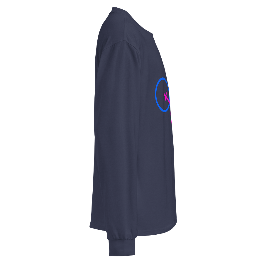 Male & Female Fusion Unisex Long Sleeve Shirt product image (3)