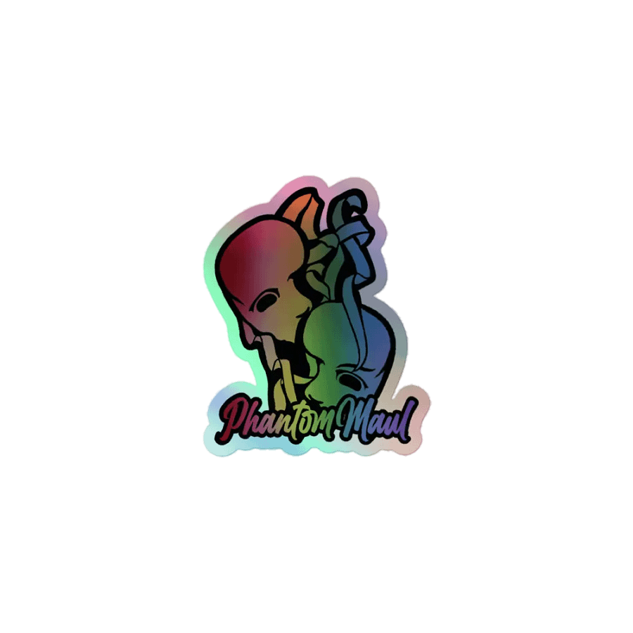 Rainbow Big Logo Holographic Sticker product image (1)
