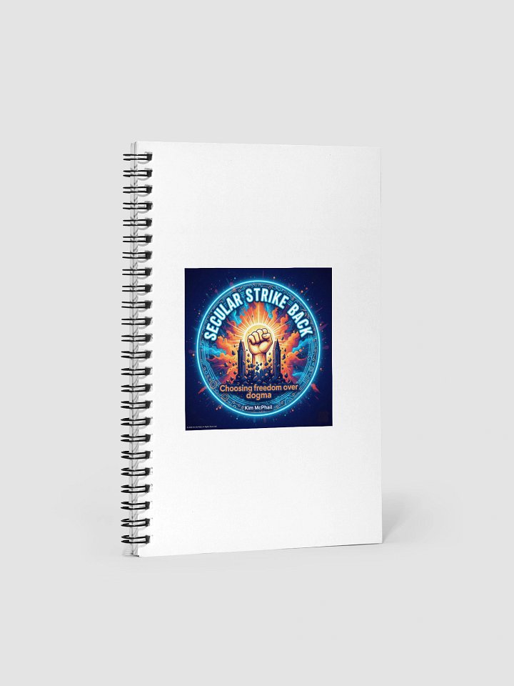 Freedom Over Dogma Spiral Notebook product image (1)