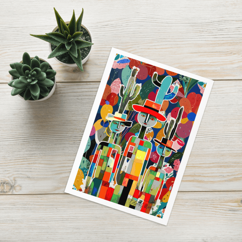 Cacti Amigos by Edward Martin Card product image (2)