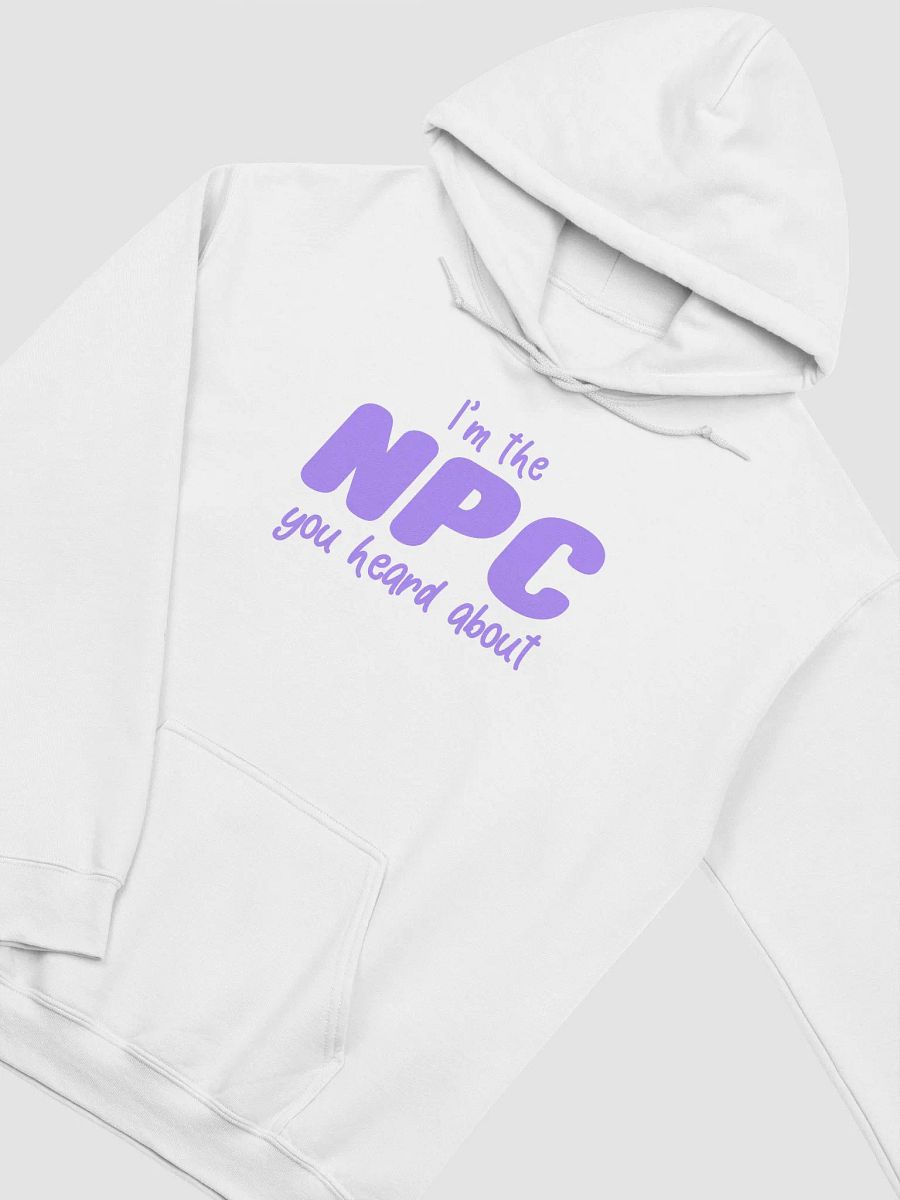 NPC Gamer - Pullover Hoodie ( Fleece-line ) product image (2)