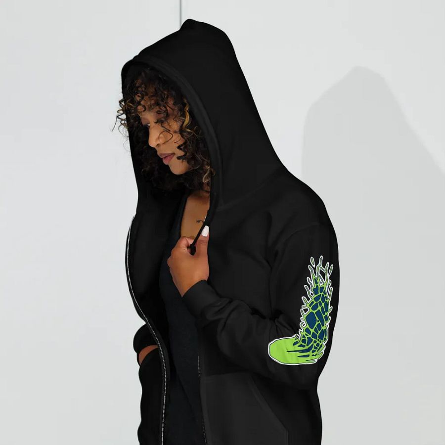 Brachydios (Alt Design) Zip-Up Hoodie product image (17)