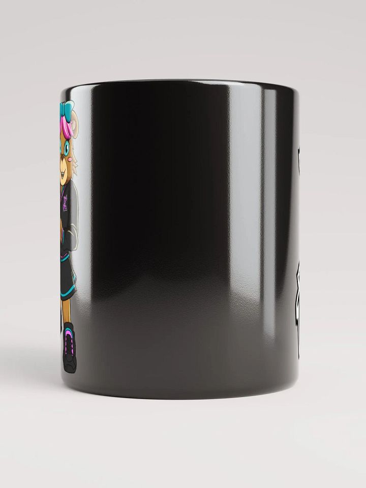 Standing Girl Bear Black Coffee Cup product image (2)
