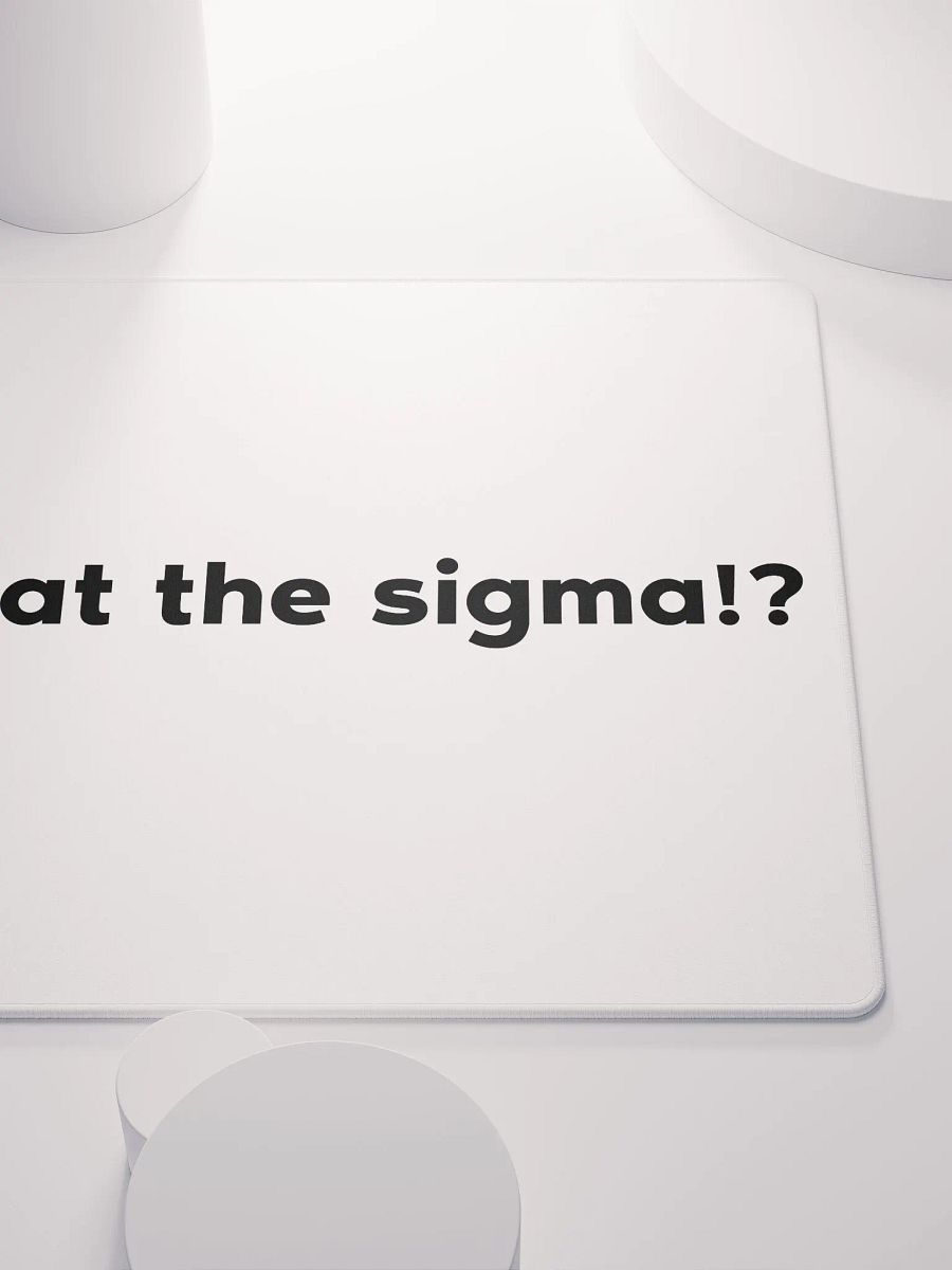 WHAT THE SIGMA GAMING MOUSE PAD!? (20% OFF!) product image (5)