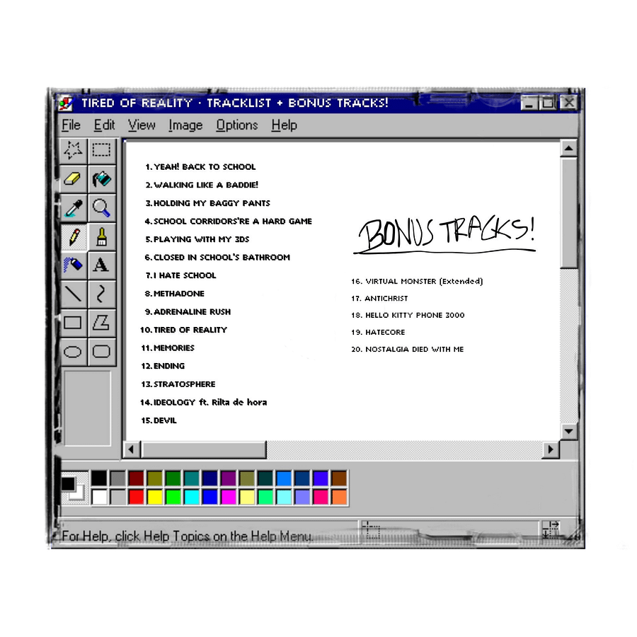 Davhey - TIRED OF REALITY (Deluxe Compact Disc) product image (2)
