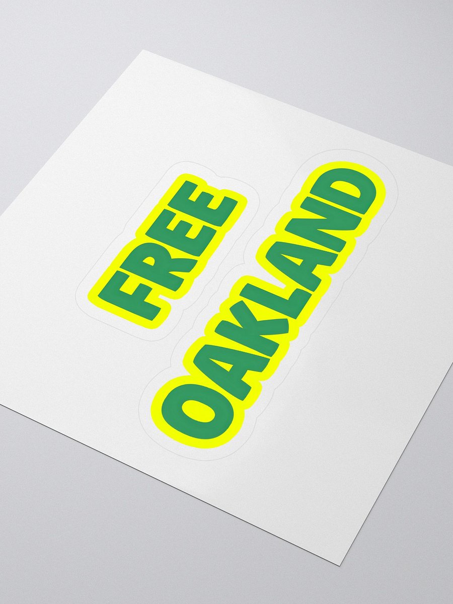 Free Oakland Stickers product image (3)