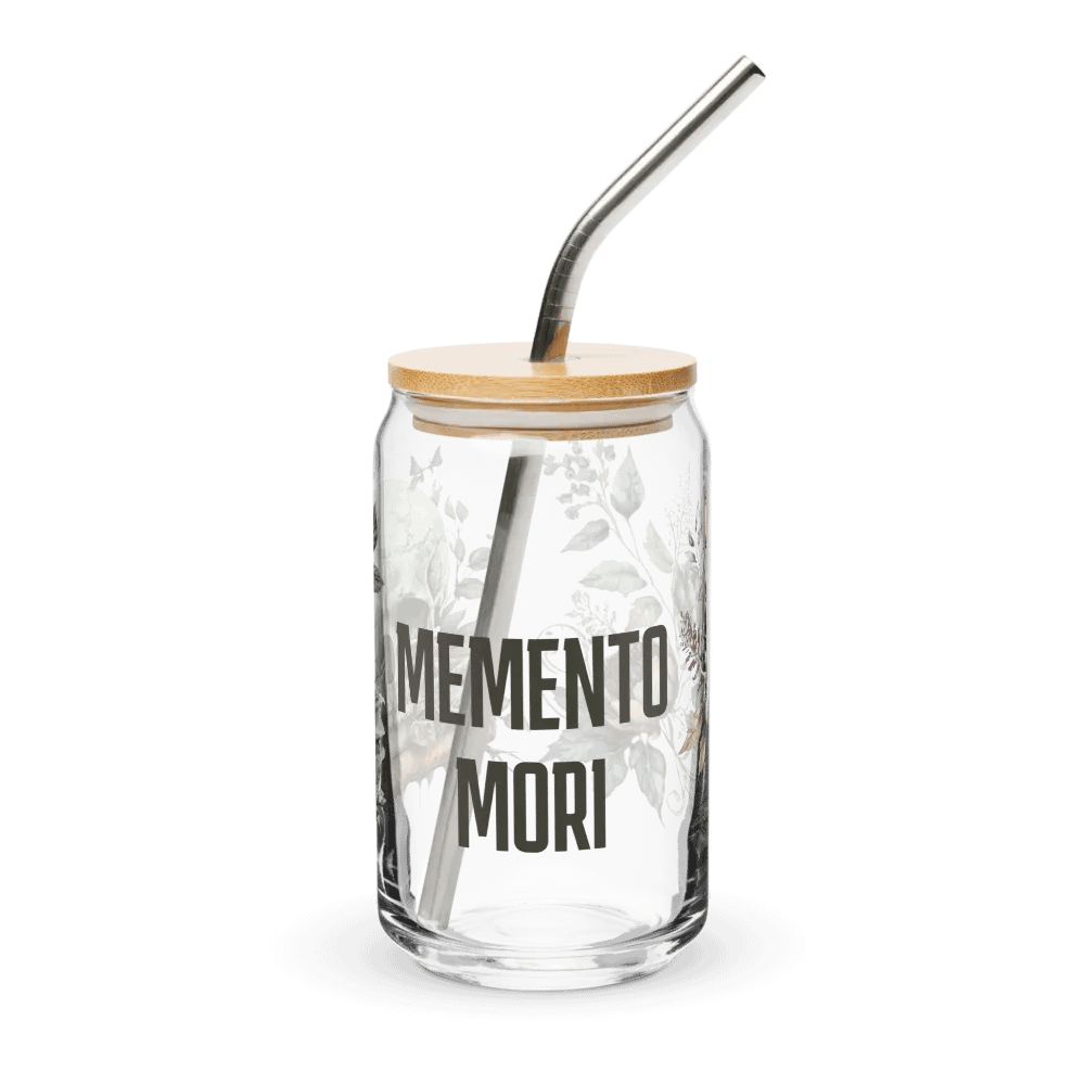 Memento Mori Can-Shaped Glass product image (4)