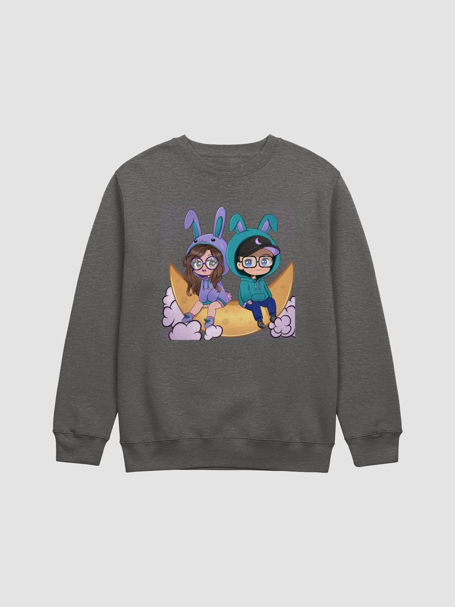 Moon bunnies Crewneck product image (1)