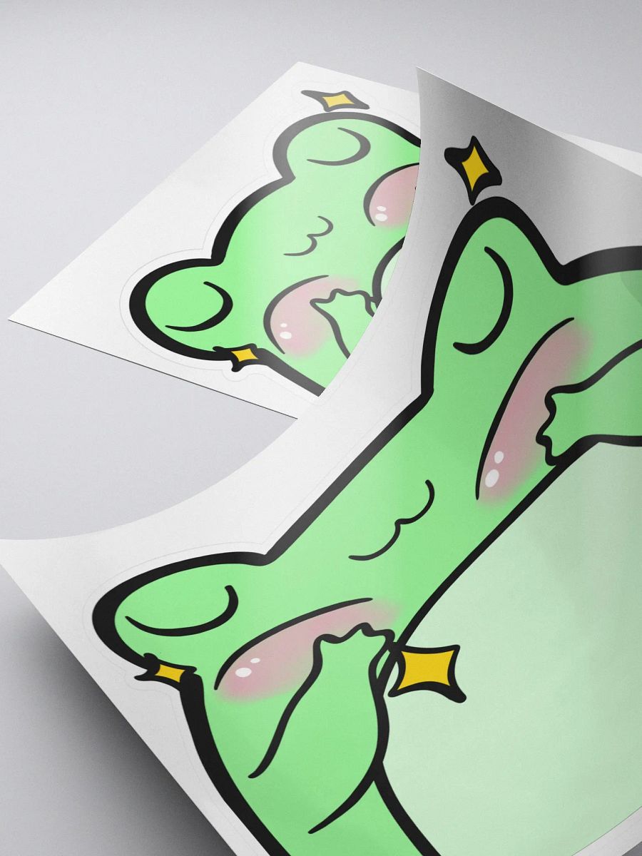 Frog Blush Sticker product image (4)