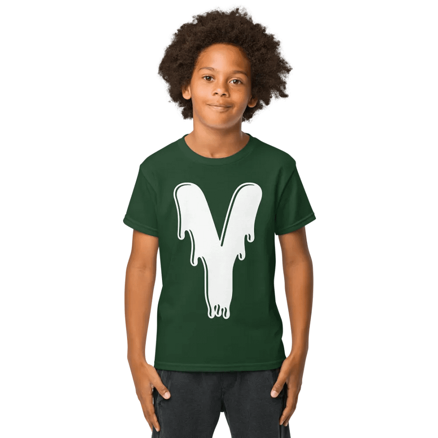 Melting Alphabet | Letter Y | Youth Sports Tee product image (25)