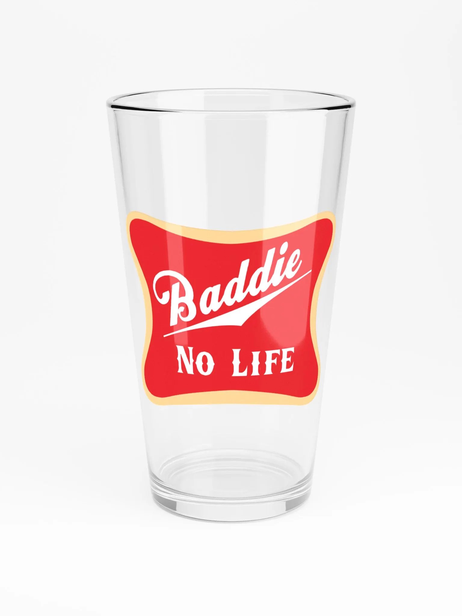Baddie No Life Pint Glass product image (3)
