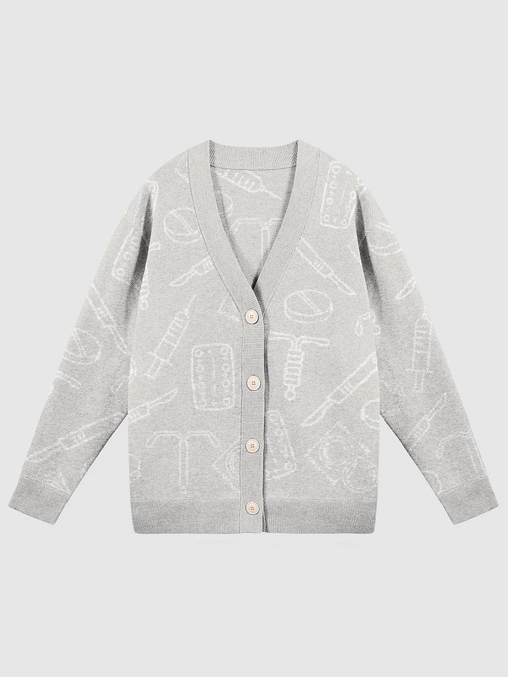birth control icons (light grey cardigan) product image (1)