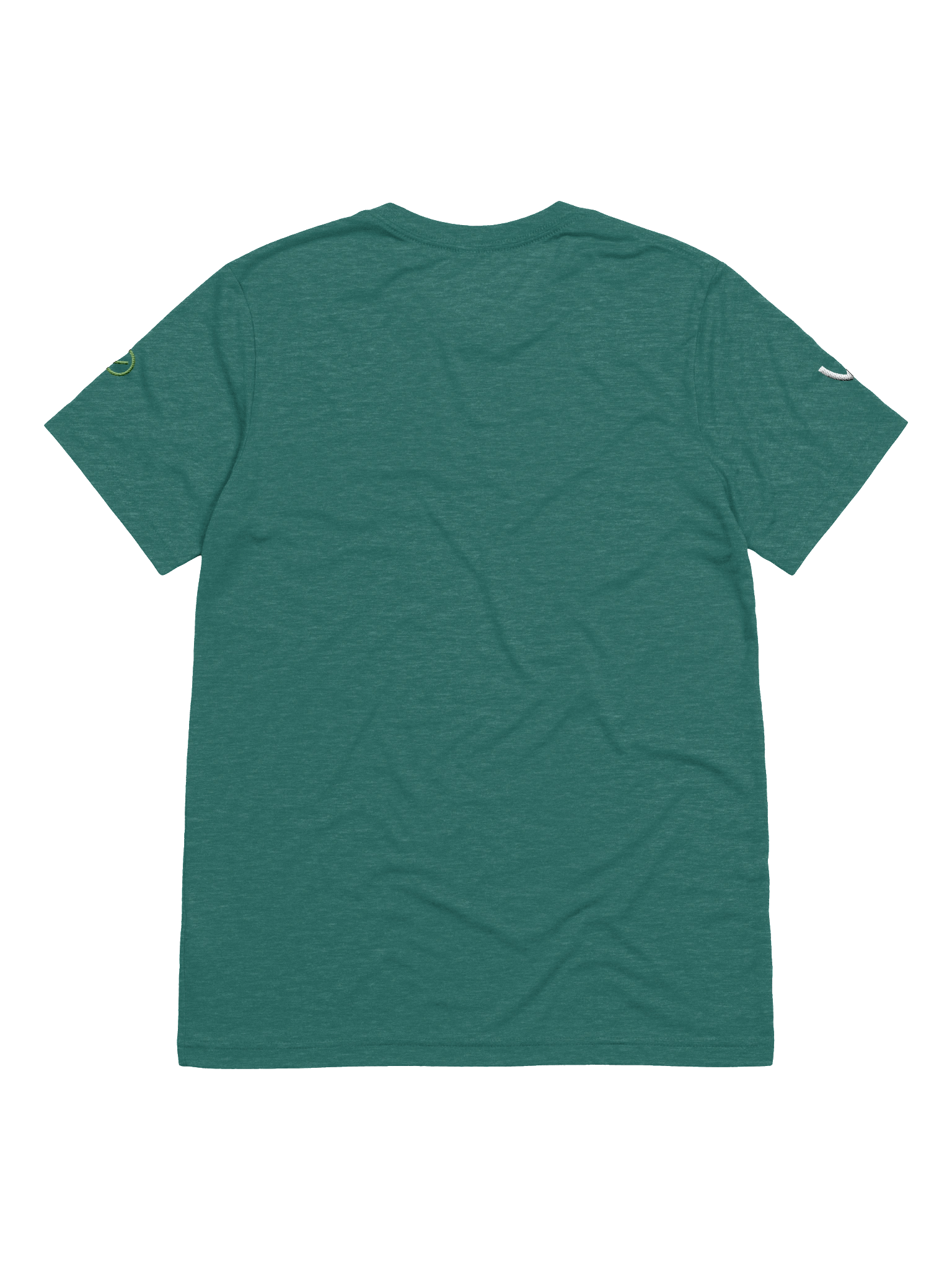 I’M SUPERMULTIPLA Teal Triblend Short Sleeve T-Shirt product image (6)