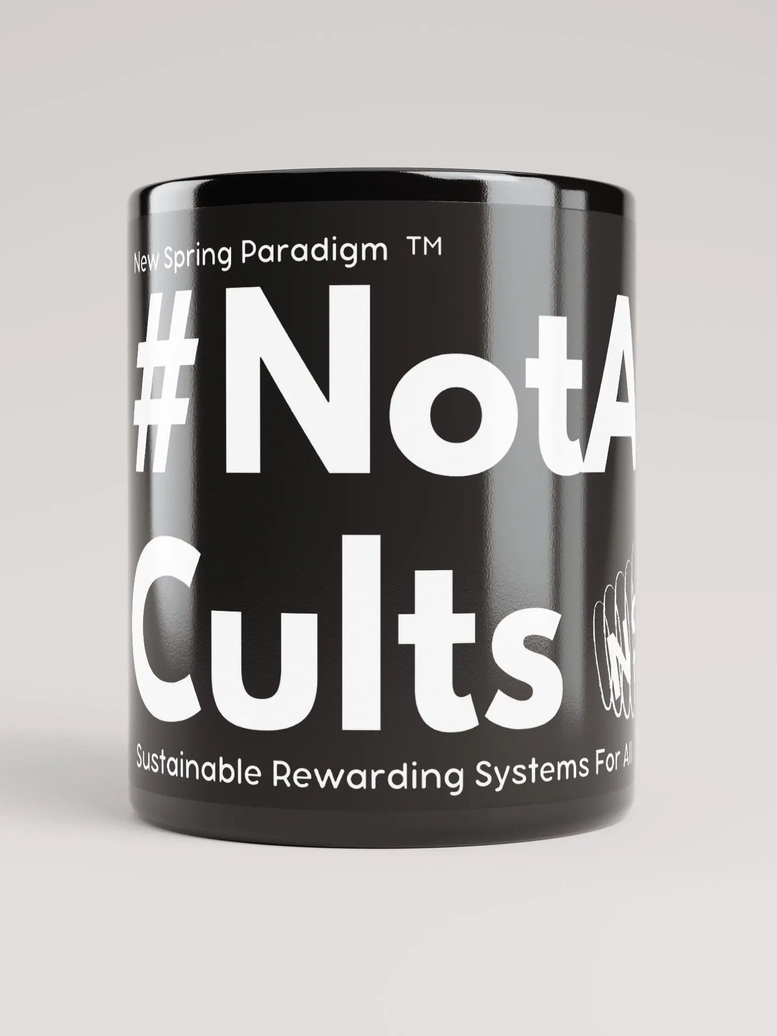 #NotAllCults Perfect Black Mug product image (10)