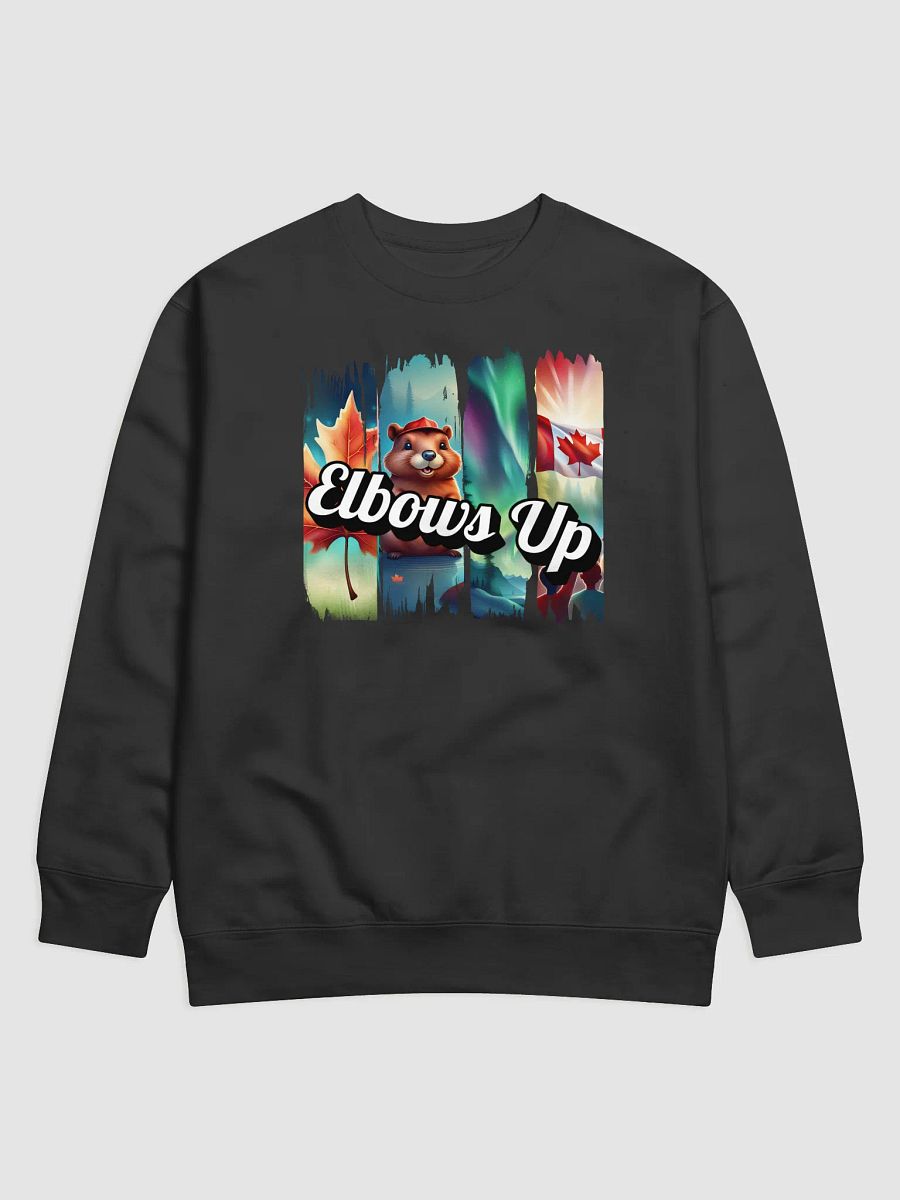 Northern Lights Beaver Cotton Sweatshirt product image (2)