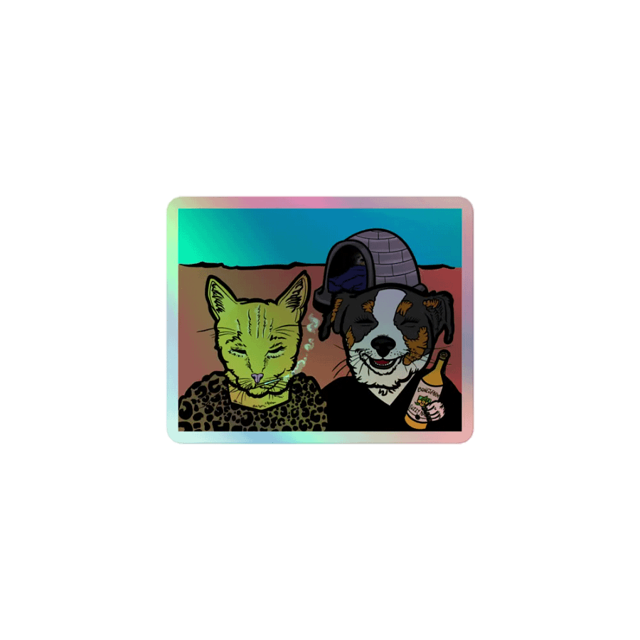 Party Animals Sticker Holographic product image (1)