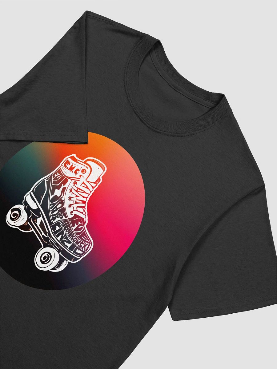 Evie Skate T-shirt dark rainbow product image (3)