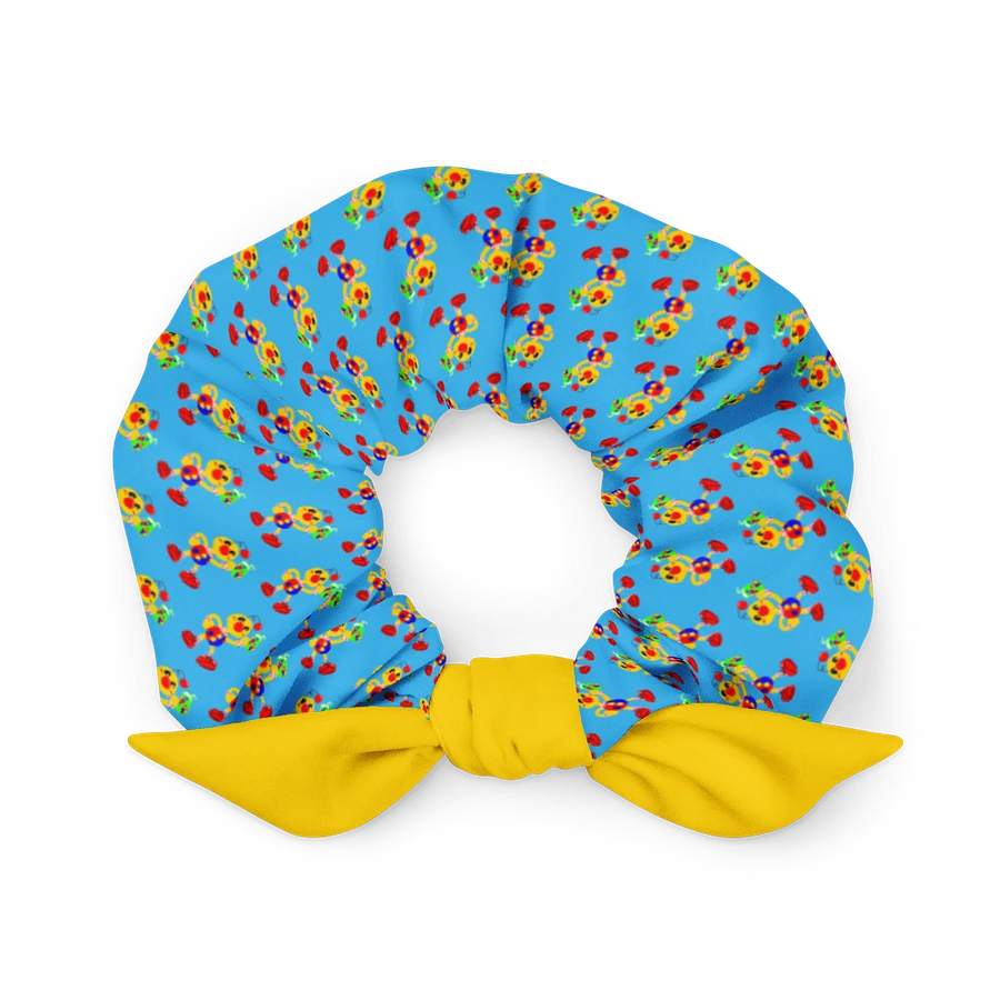 Blue and Yellow Boyoyoing Scrunchie product image (4)