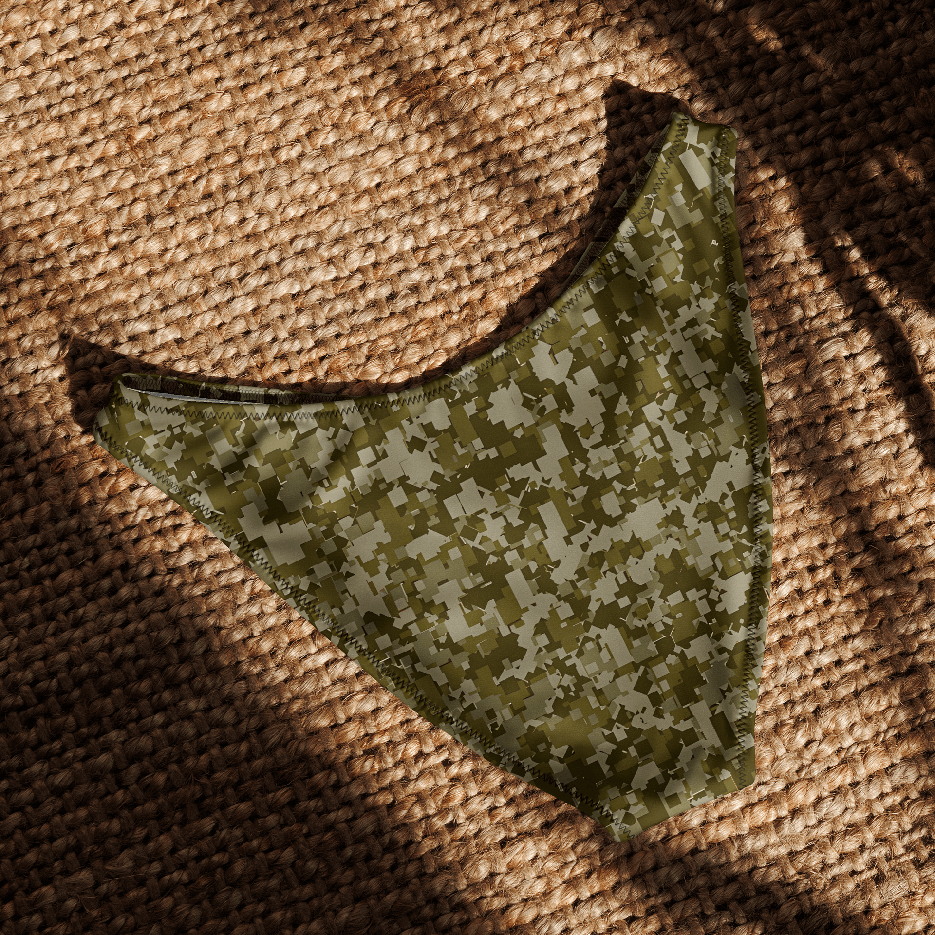 Eco-Chic Camo V-Cut Bikini Bottom product image (5)