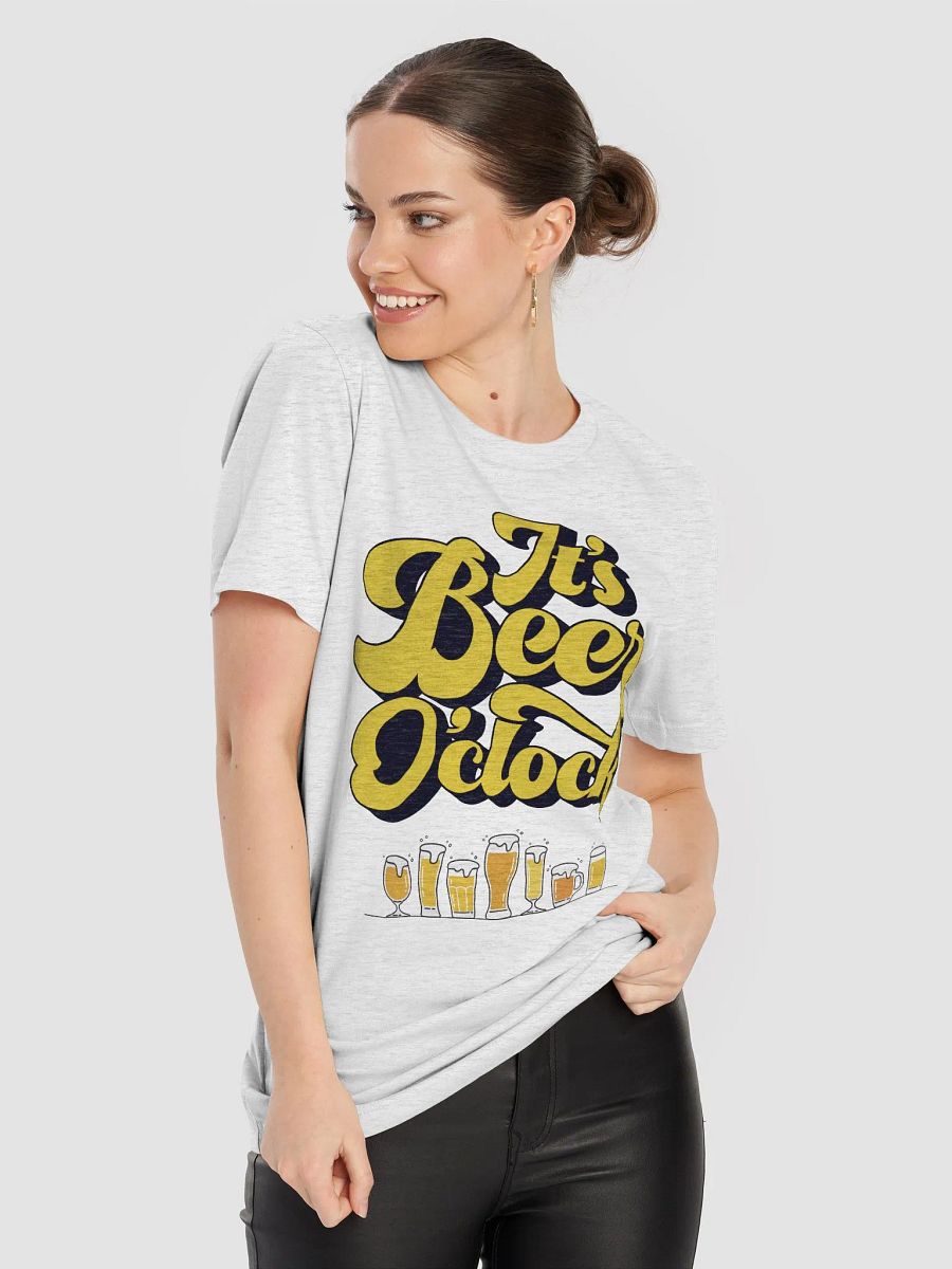 Beer O'Clock Script T-Shirt product image (66)