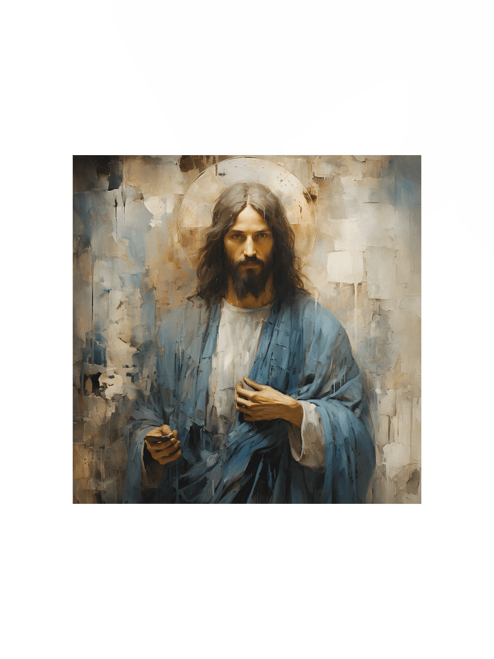 Jesus Christ Inspirational Wall Art Poster | Divine Portrait for Home & Church Decor product image (3)